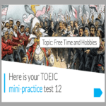 TOEIC mini test 12